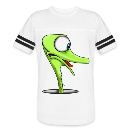 Funny Green Ostrich - Vintage Sports T-Shirt