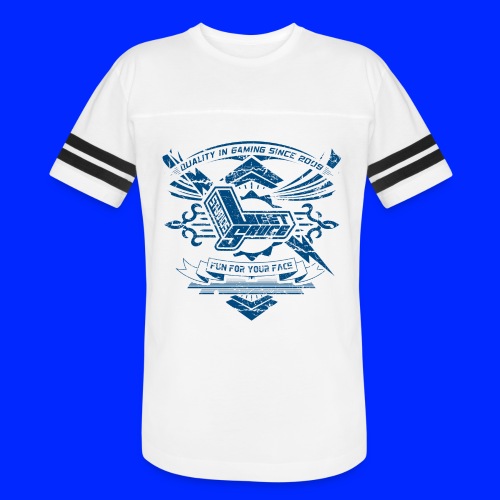 Vintage Leet Sauce Studios Crest Blue - Vintage Sports T-Shirt
