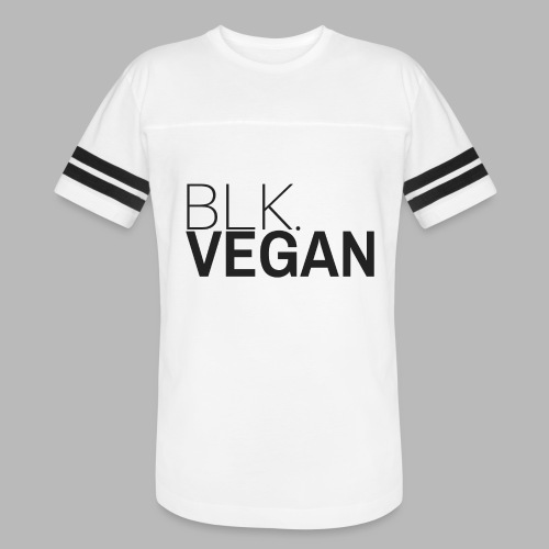 Blk. Vegan - Men's Football Tee