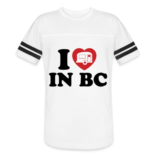 I Love Camping in BC - Men's Football Tee