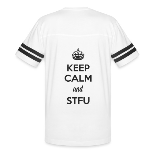 Keep Calm and STFU (Dark) - Vintage Sports T-Shirt