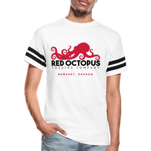 Red Octopus Faster, Funnier, Louder - Vintage Sports T-Shirt