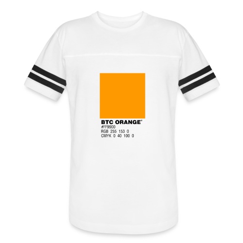 BTC Orange (Bitcoin Tshirt) - Men's Football Tee