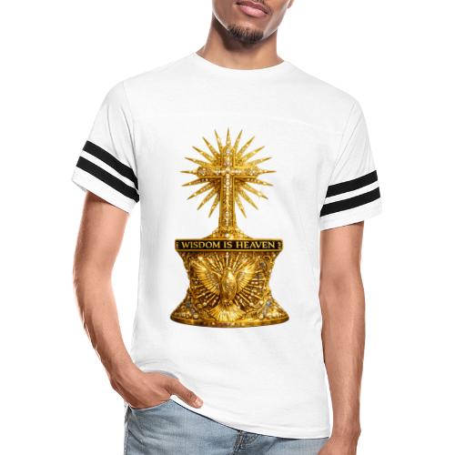 Wisdom is Heaven - Men's Football Tee
