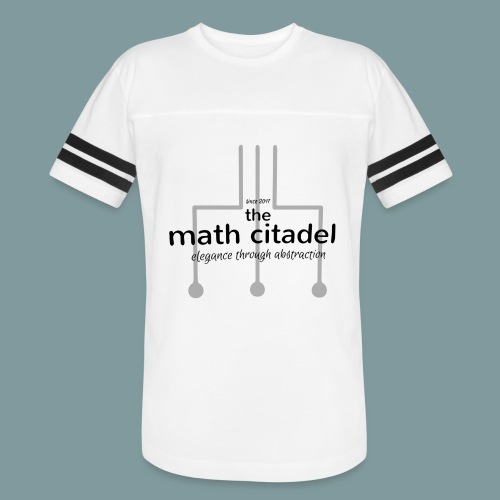 Abstract Math Citadel - Vintage Sports T-Shirt