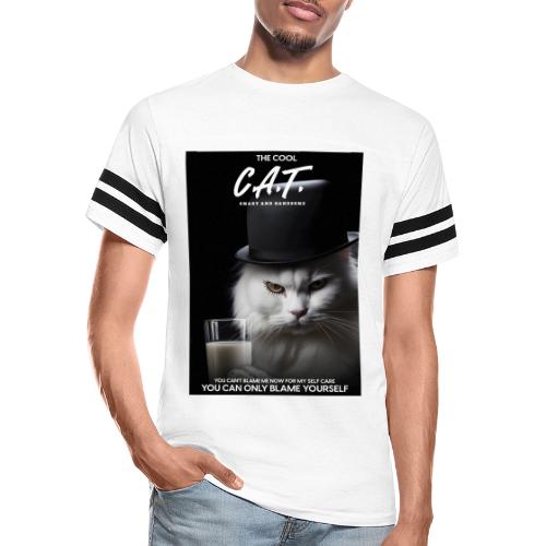 The Cool Cat - Men's Football Tee