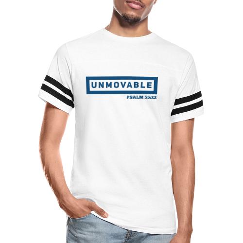 Unmovable: Psalm 55:22 - Men's Football Tee