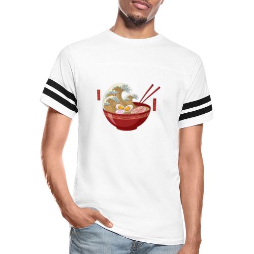 The Great Wave of Ramen - Men's Football Tee