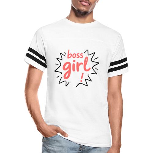 Boss Girl Bold Feminist Statement - Men's Football Tee