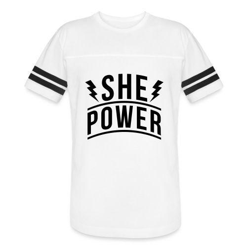 She Power - Vintage Sports T-Shirt