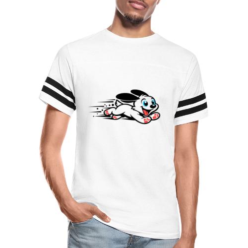 Speedy Pup Sprint on the Run - Men's Football Tee
