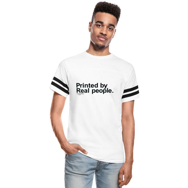Printed in black
