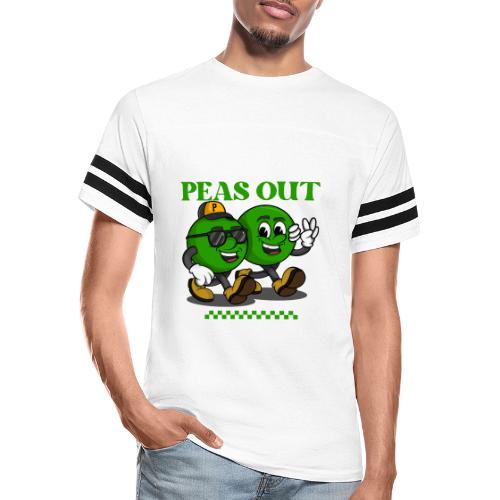 PEAS OUT! - Men's Football Tee