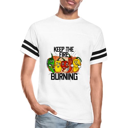 keep the fire burning - Men's Football Tee