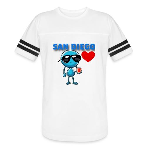 Smoon City_San Diego - Men's Football Tee