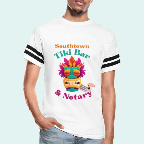 Southtown Tiki Bar and Notary - Vintage Sports T-Shirt