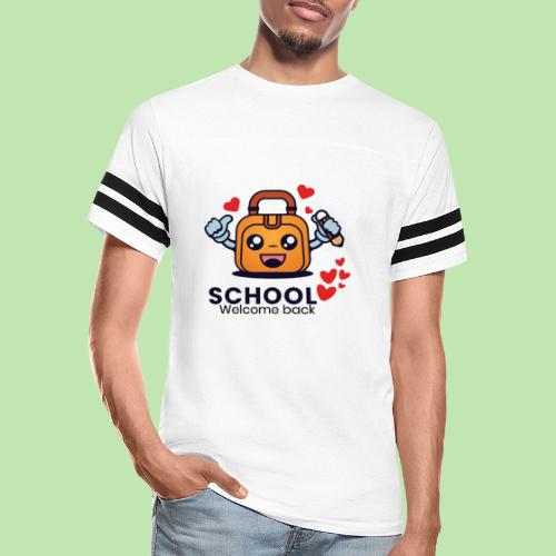 first day of school outfit- school Welcome back - Men's Football Tee