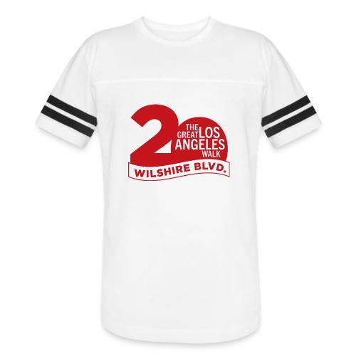 The Great Los Angeles Walk 2025 (20th Anniv.-Red) - Men's Football Tee