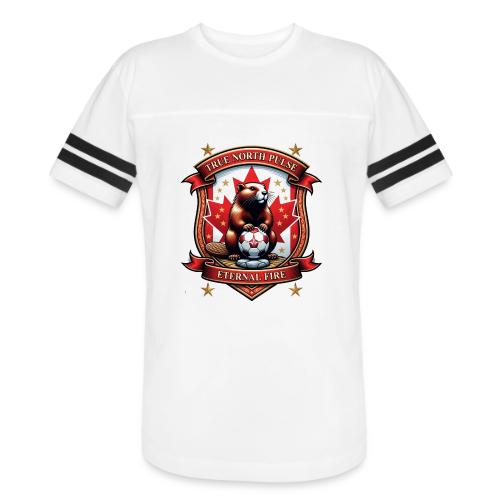 Canada Beaver Crest T-Shirt, Pride Badge Gift - Men's Football Tee