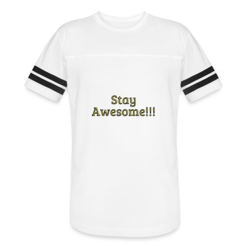 Stay Awesome - Men's Football Tee