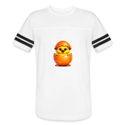 Easter Chick Orange - Men's Football Tee