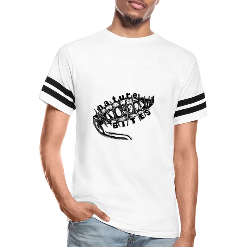 Nature Bites - Vintage Sports T-Shirt