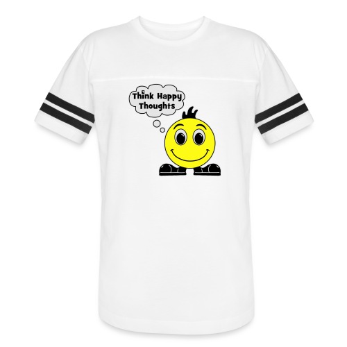 Think Happy Thoughts - Vintage Sports T-Shirt