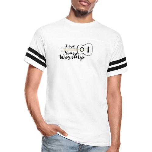 Live Your Worship - Men's Football Tee