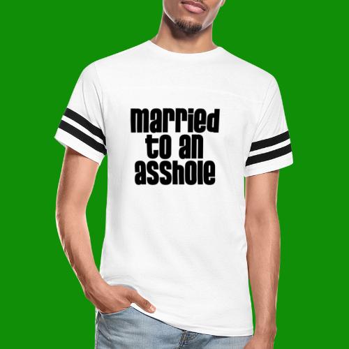 Married to an A&s*ole - Men's Football Tee