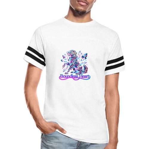 Boundless Heart Neon Galaxy Dog Shirt - Men's Football Tee