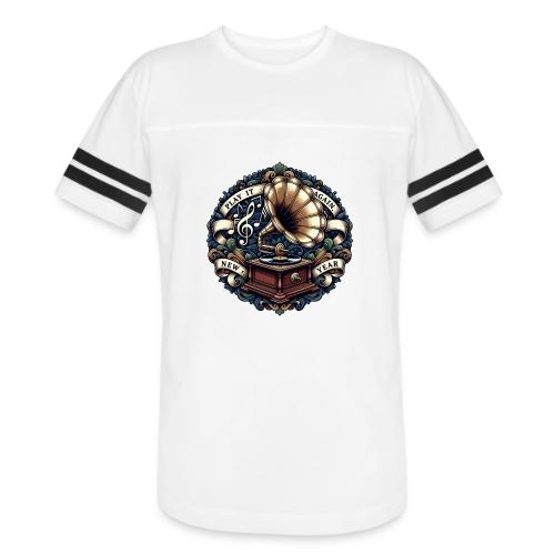 Ornate Phonograph T-Shirt - Men's Football Tee