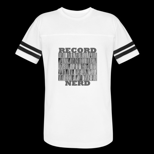Record Nerd (wht) - Vintage Sports T-Shirt
