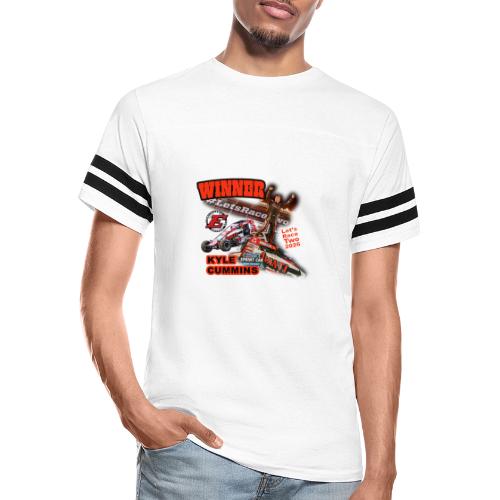 Kyle Cummins #LetsRaceTwo Winner - Men's Football Tee