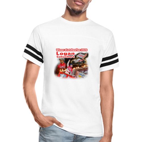 Logan Schuchart #LetsRaceTwo Winner - Men's Football Tee