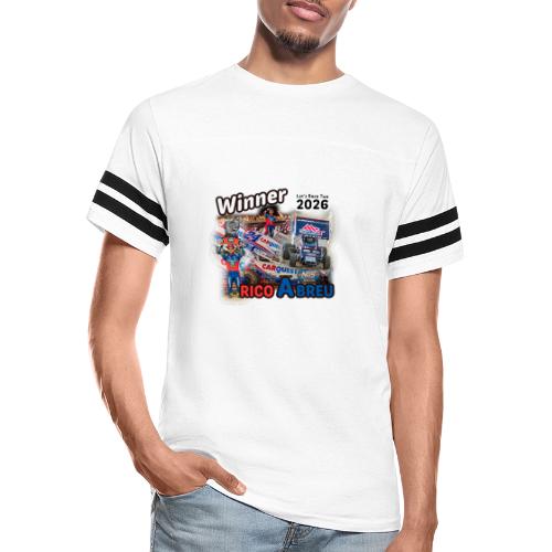 Rico Abreu #LetsRaceTwo Winner - Men's Football Tee