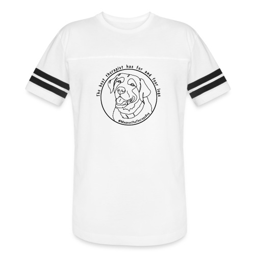 outline logo01 blk02 - Vintage Sports T-Shirt