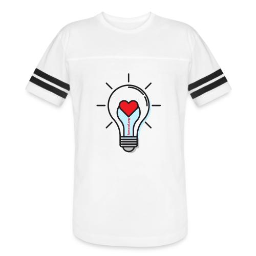 FUMCSD Heart Light Bulb - Men's Football Tee