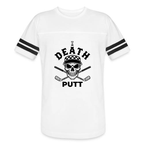 DEATH PUTT - Gothic Golf Gift Tee - Skull & Putter - Men's Football Tee