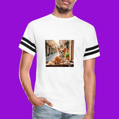 Morning coffee Chihuahua - Men's Football Tee