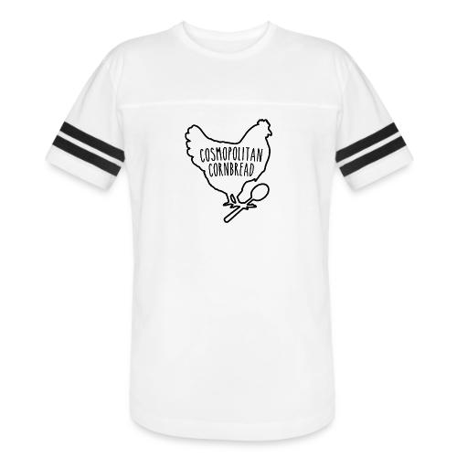 Cosmopolitan Cornbread Hen & Spoon Logo - Men's Football Tee