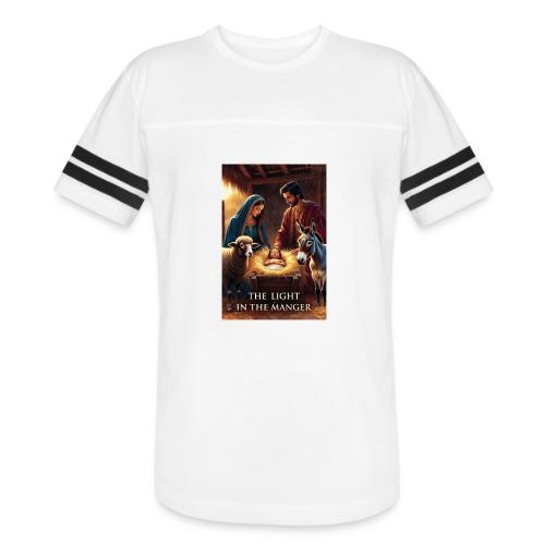 Nativity Manger T-Shirt - Men's Football Tee
