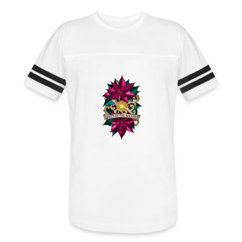 Queen of the Solstice Poinsettia T-Shirt - Men's Football Tee