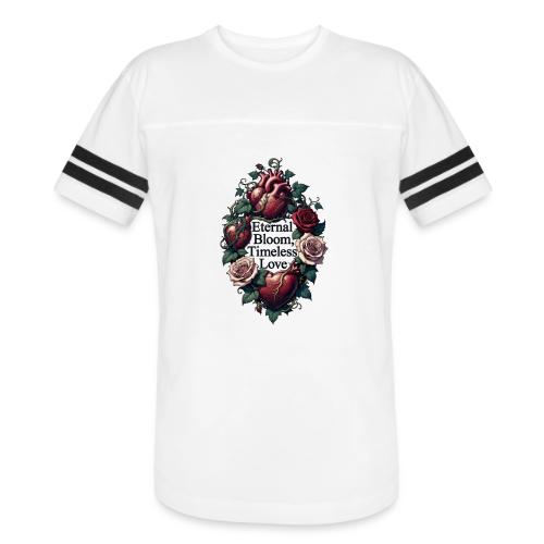 Eternal Bloom Timeless Love Entwined Hearts T-Shir - Men's Football Tee