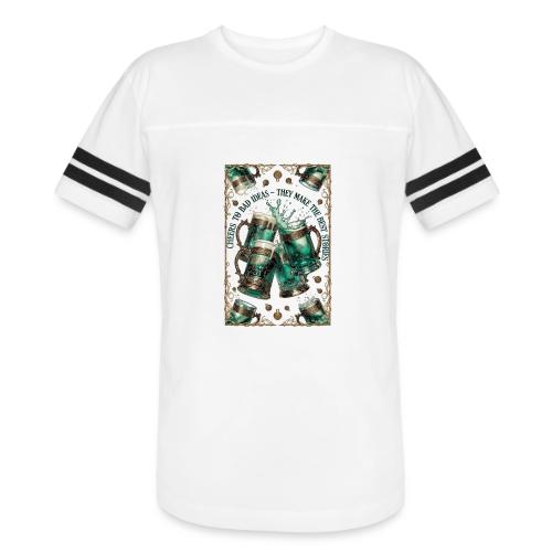 Cheers to Bad Ideas Tankards Graphic Tee - Men's Football Tee