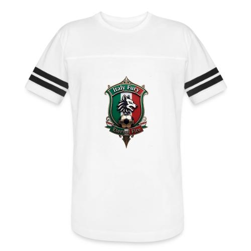 Italy heritage Wolf Fury Tee, Pride Badge Gift - Men's Football Tee