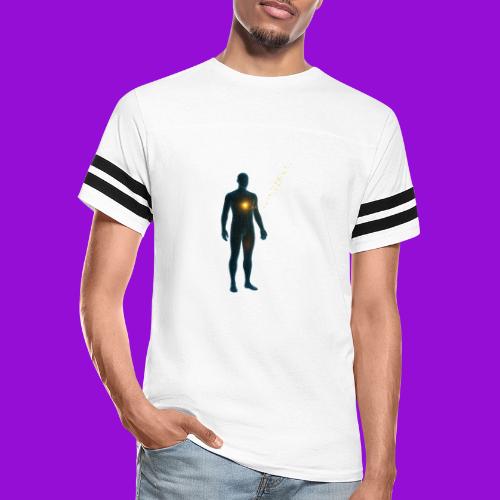 Glowing Chest Personl - Men's Football Tee