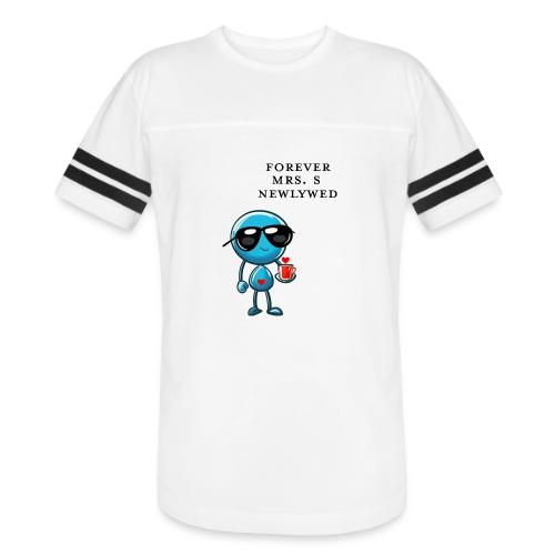 Mrs S Forever Newlywed - Men's Football Tee