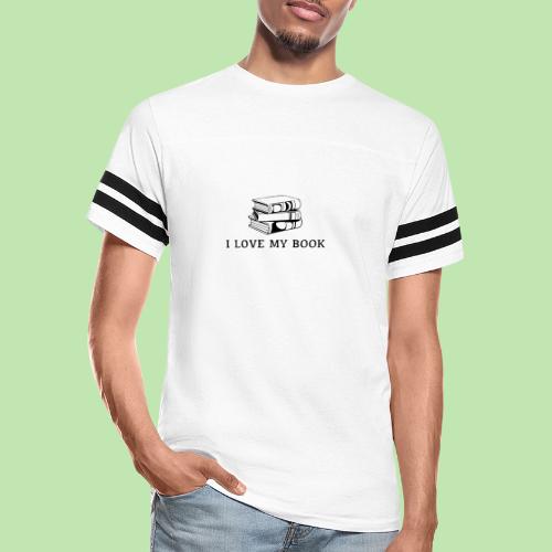 I love my book t-shirt - Men's Football Tee