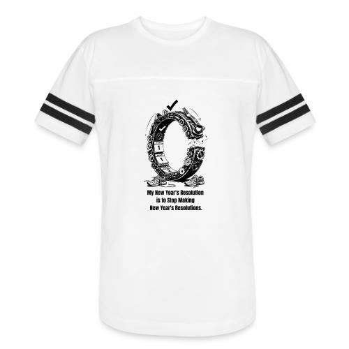 The Resolution Loop - Sarcastic New Year's T-Shirt - Men's Football Tee