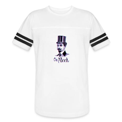 On Fleek Mustache Man - Men's Football Tee